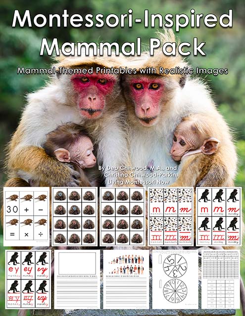 Montessori-Inspired Mammal Pack