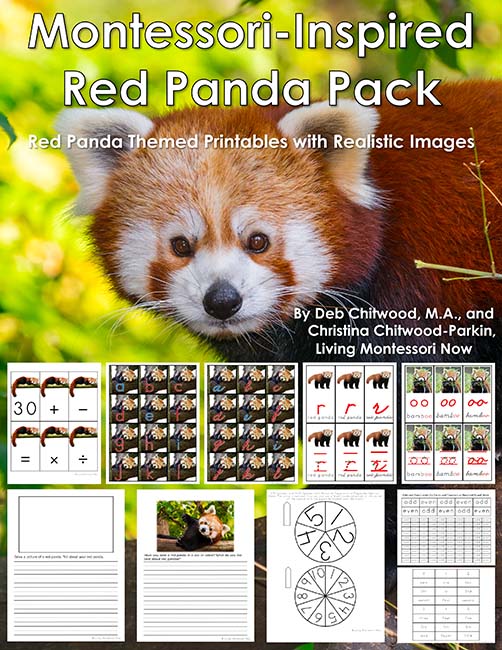 Free Red Panda Printables and Montessori-Inspired Red Panda Activities ...