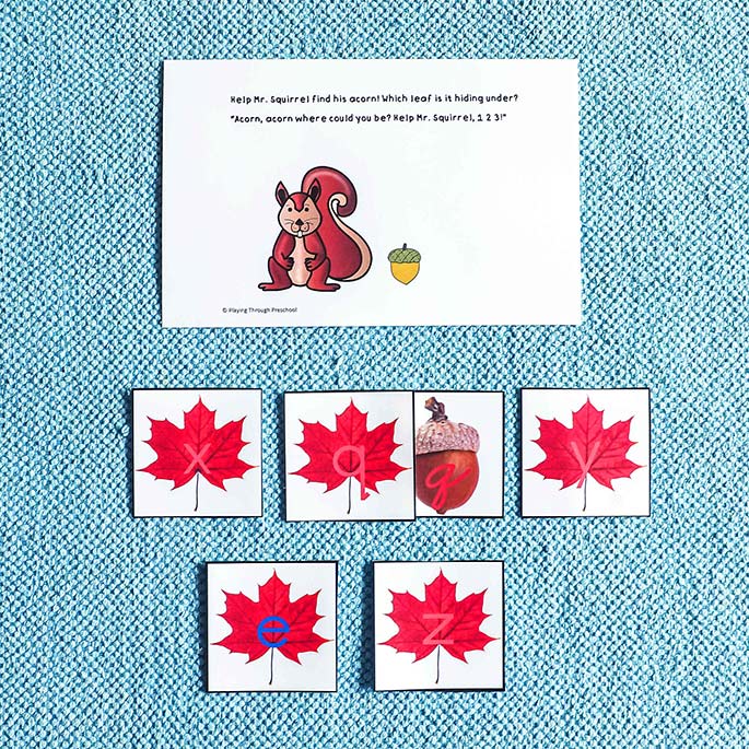 Where's the Acorn? Game Where's the Acorn? Game