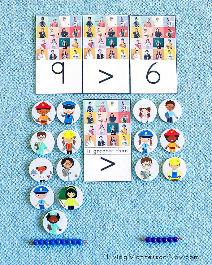 Community Helpers Greater Than, Less Than Activity Community Helpers Greater Than, Less Than Activity