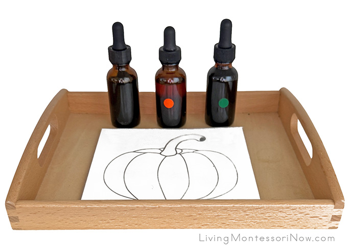 Water Drop Pumpkin Activity Water Drop Pumpkin Activity