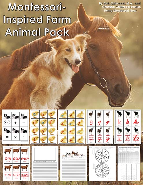 Montessori-Inspired Farm Animal Pack Montessori-Inspired Farm Animal Pack
