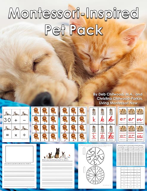 Montessori-Inspired Pet Pack Montessori-Inspired Pet Pack