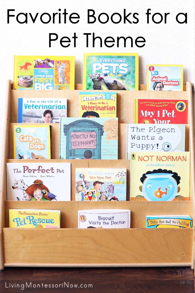 Favorite Books for a Pet Theme Favorite Books for a Pet Theme