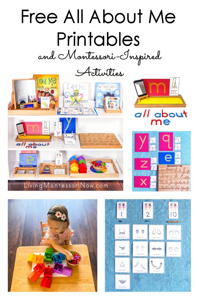 Free All About Me Printables and Montessori-Inspired Activities Free All About Me Printables and Montessori-Inspired Activities