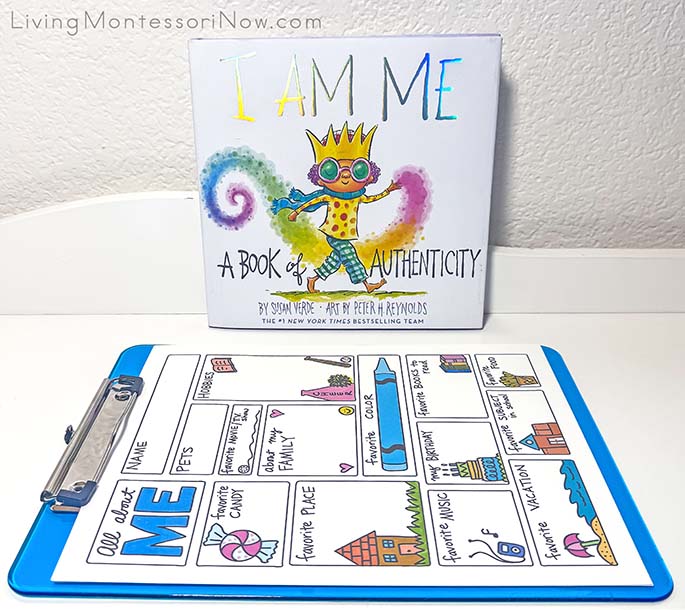 I Am Me: A Book of Authenticity with All About Me Printables I Am Me: A Book of Authenticity with All About Me Printables