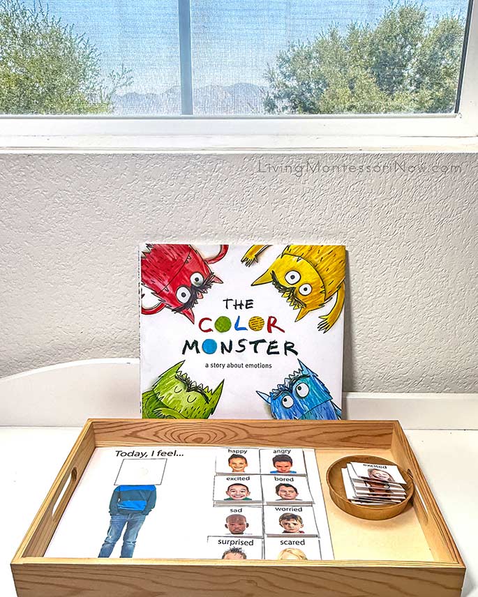 The Color Monster Book along with Today, I Feel Activity The Color Monster Book along with Today, I Feel Activity