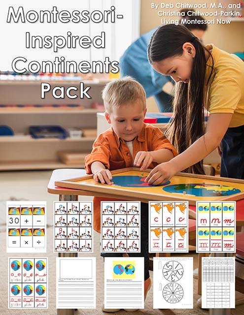 Montessori-Inspired Continents Pack Montessori-Inspired Continents Pack
