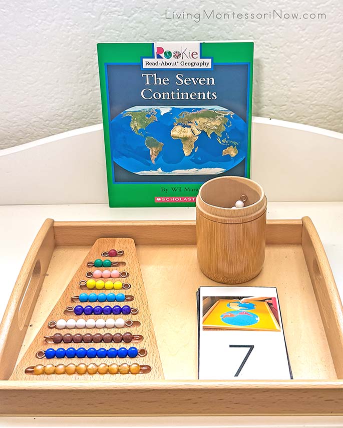 The Seven Continents Bead Bar and Addition Activity The Seven Continents Bead Bar and Addition Activity