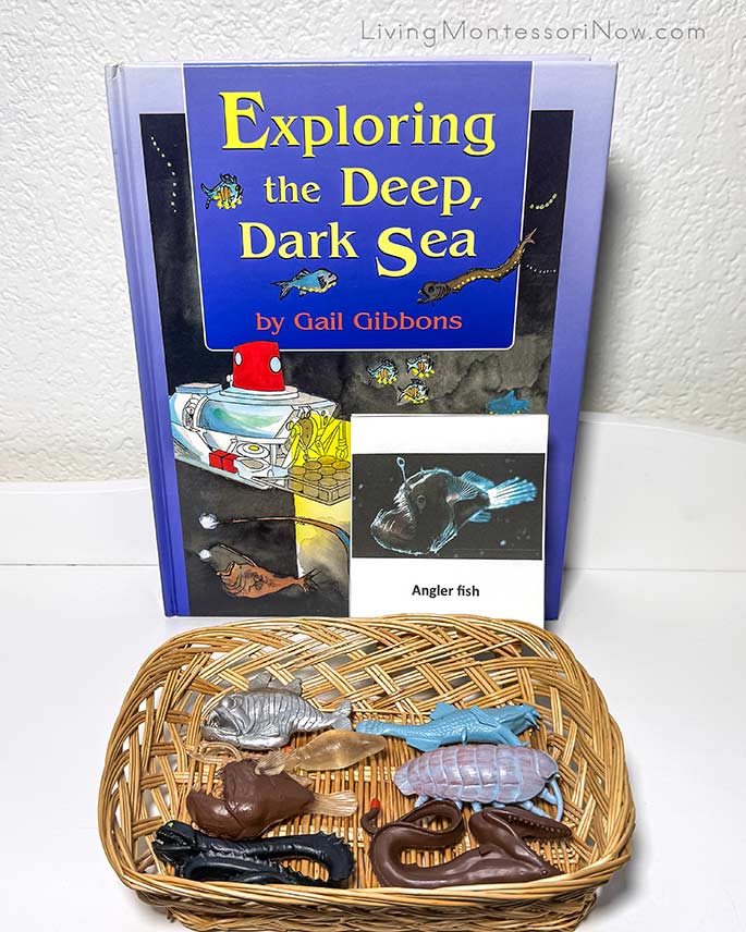 Exploring the Deep, Dark Sea Book with Deep Sea Creatures Figures and Cards Exploring the Deep, Dark Sea Book with Deep Sea Creatures Figures and Cards