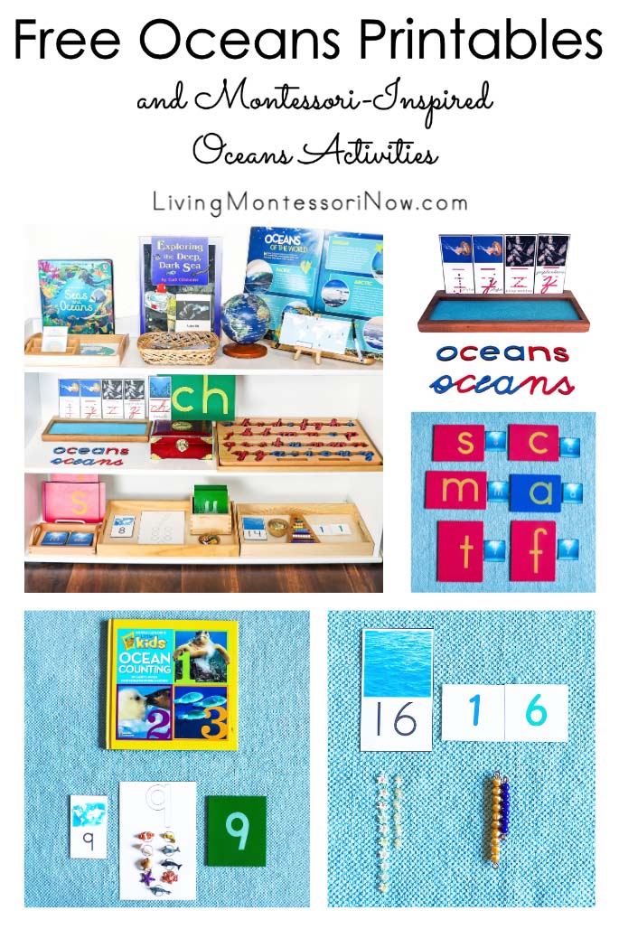 Free Oceans Printables and Montessori-Inspired Oceans Activities Free Oceans Printables and Montessori-Inspired Oceans Activities