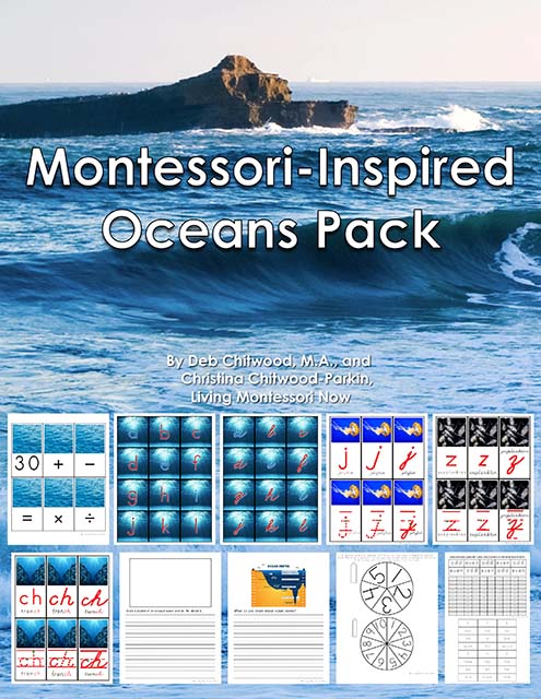 Montessori-Inspired Oceans Pack Montessori-Inspired Oceans Pack