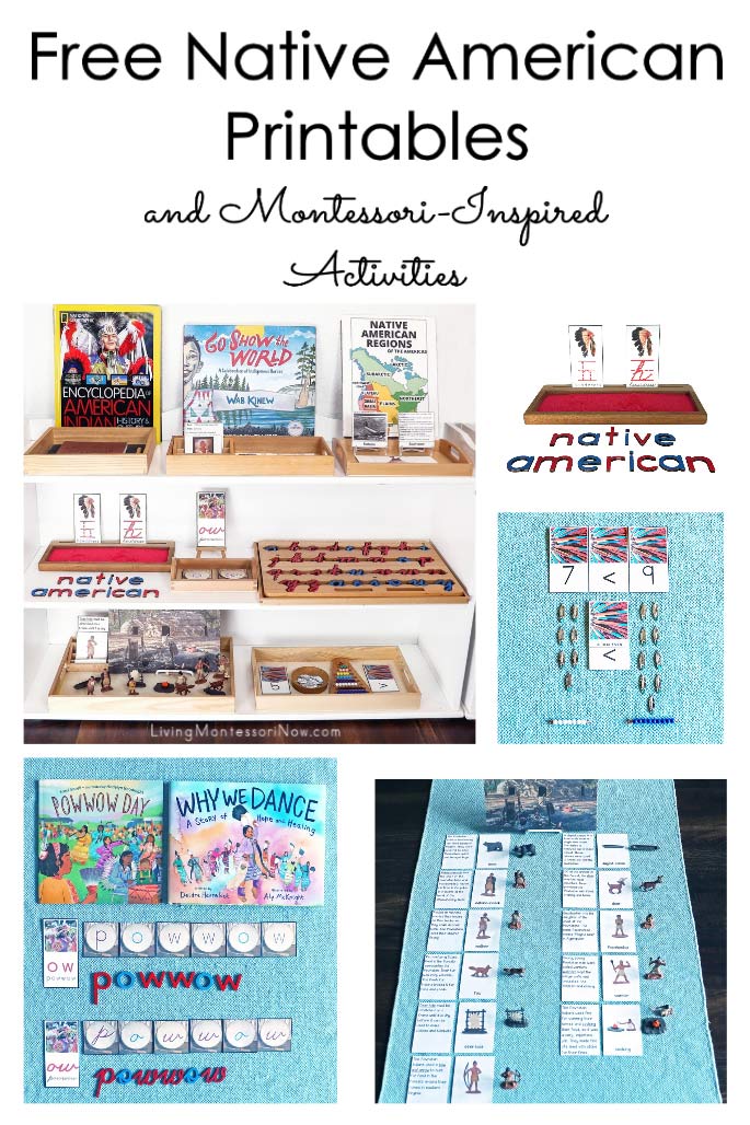 Free Native American Printables and Montessori-Inspired Activities Free Native American Printables and Montessori-Inspired Activities
